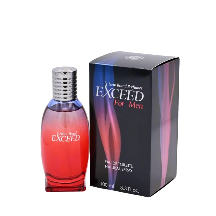 New Brand Exceed Eau de Toilette pour hommes 100 ml New Brand Exceed Eau de Toilette pour hommes 100 ml