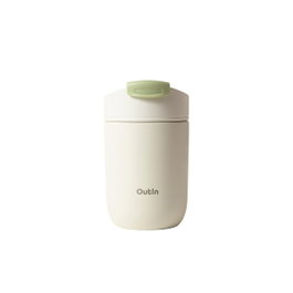 OutIn Travel Tumbler Sand White Beige 350 ml
