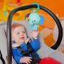 Bright Starts Tapis d'éveil bébé Wild Wiggles Jungle Vert - Évolutif et pliable avec arche à 5 jouets sensoriels musicaux amovibles et miroir