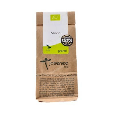 Josenea Stévia Feuille Moulue Bio Sachet 25g Josenea Stévia Feuille Moulue Bio Sachet 25g