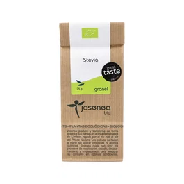 JOSENEA Stevia biologique en feuilles moulues 25g