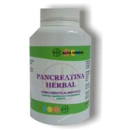 ALFA HERBAL Pancreatina Herbal 120 gélules, complément alimentaire enzymatique