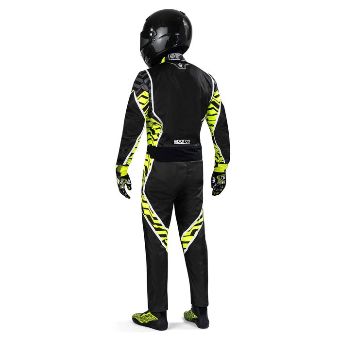 Sparco Combinaison de kart X-Light K Taille 62 Noir/Jaune