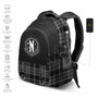 Karactermania Mochila miércoles run. plus fan chain - Sac à dos grande capacité avec compartiments, port USB et dos aéré - 44x34x21 cm