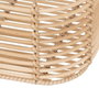 BigBuy Home Lot de 3 paniers Naturel Résine