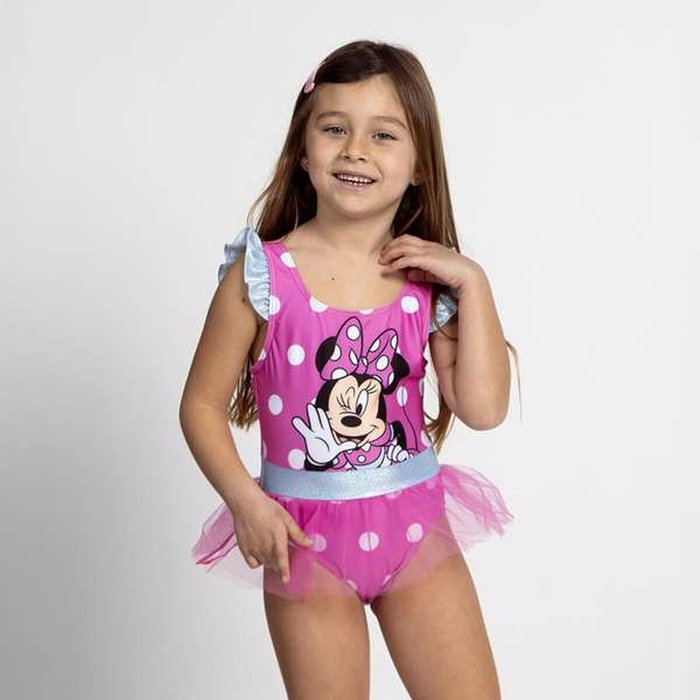 Minnie Mouse Maillot de Bain Fille Rose - 5 ans