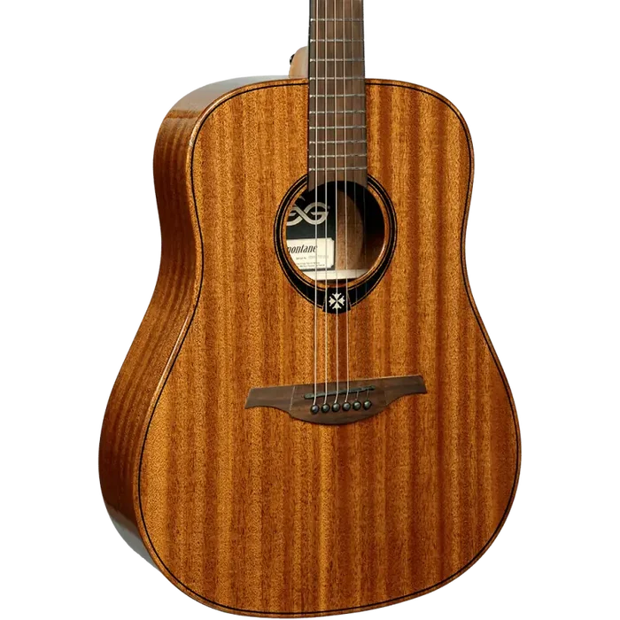 LAG Guitare Acoustique Tramontane 98 Dreadnought Caoba Folk