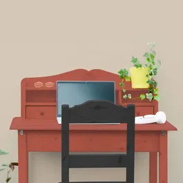 Ripolin - Peinture pour meubles et objets - Rouge chianti satiné - 0,5L - Pour bois, mélaminé, stratifié, métal - Intérieur et extérieur - Sans sous-couche