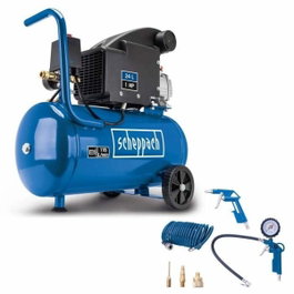 Scheppach HC24-8S-A Compresseur d'air 24L 750W 8bar
