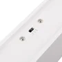 SOFTWARES LED Barre lumineuse LED Enlacable 38W 3800Lm 150cm IP20 CCT Réglable 3000-6500K - Luminosité Réglable pour Bureau, Cuisine
