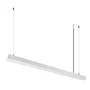 SOFTWARES LED Barre lumineuse LED Enlacable 38W 3800Lm 150cm IP20 CCT Réglable 3000-6500K - Luminosité Réglable pour Bureau, Cuisine