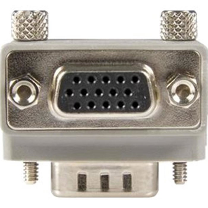 Adaptateur VGA Startech.com Macho vers Hembra à Angle Droit Gris Adaptateur VGA Startech.com Macho vers Hembra à Angle Droit Gris