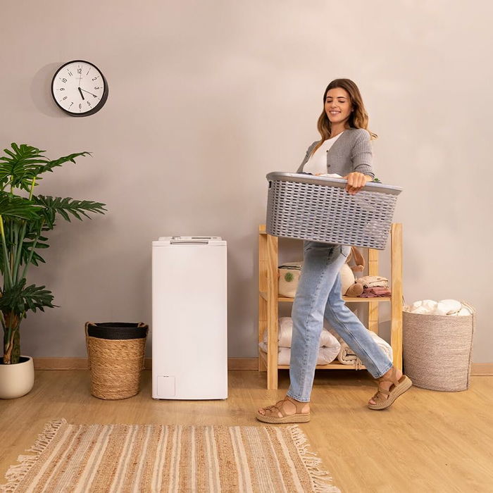 Machine à laver Cecotec Bolero DressCode Top Max 80 Inverter A 1300 rpm 8 kg