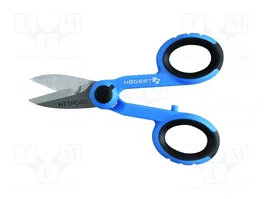 HÖGERT TECHNIK Ciseaux pour câbles avec lame dentée