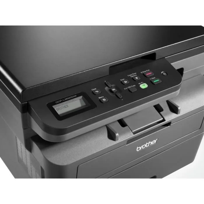 Brother DCP-L2620DW - Imprimante Laser Multifonction 3-en-1 Monochrome WiFi - Impression Recto-Verso Automatique A4 - Jusqu'à 32 ppm - Compatible AirPrint