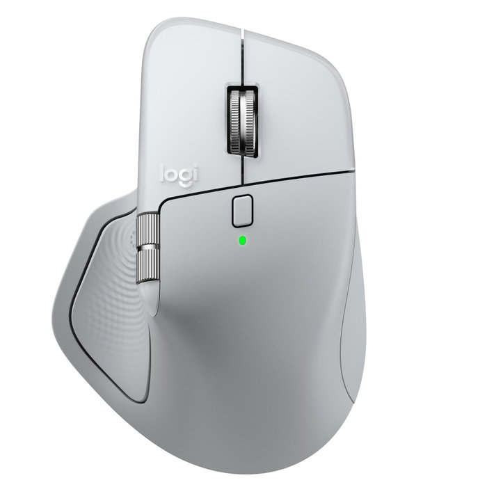 Logitech MX Master 4 for Mac, Argent blanc
