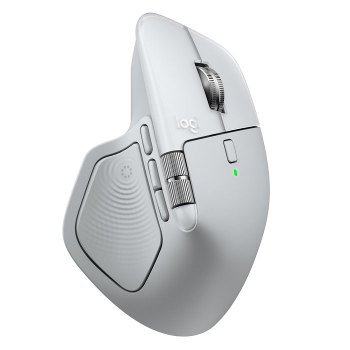 Logitech MX Master 4 for Mac, Argent blanc