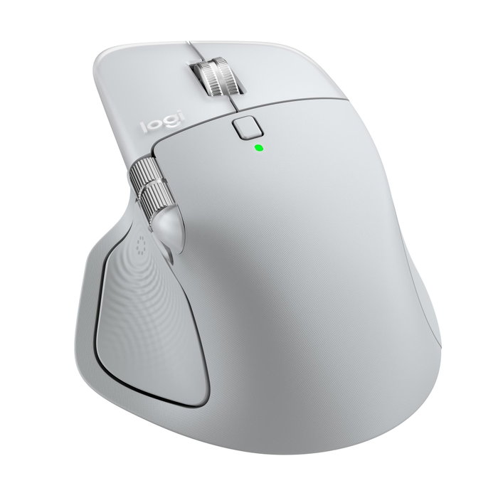 Logitech MX Master 4 for Mac, Argent blanc