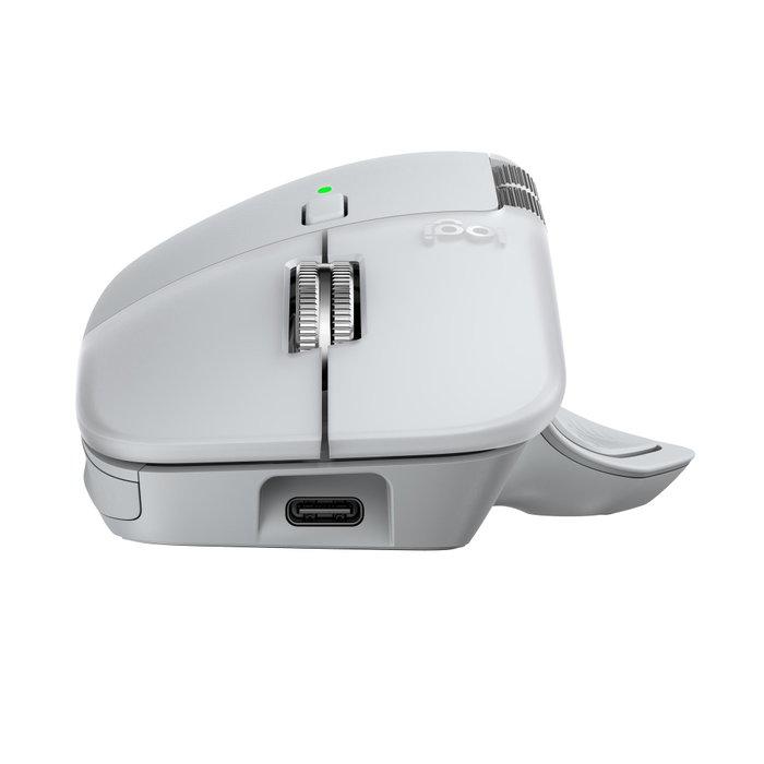 Logitech MX Master 4 for Mac, Argent blanc