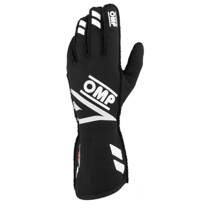 OMP One Evo FX Gants de rallye FIA 8856-2018 Noir XS