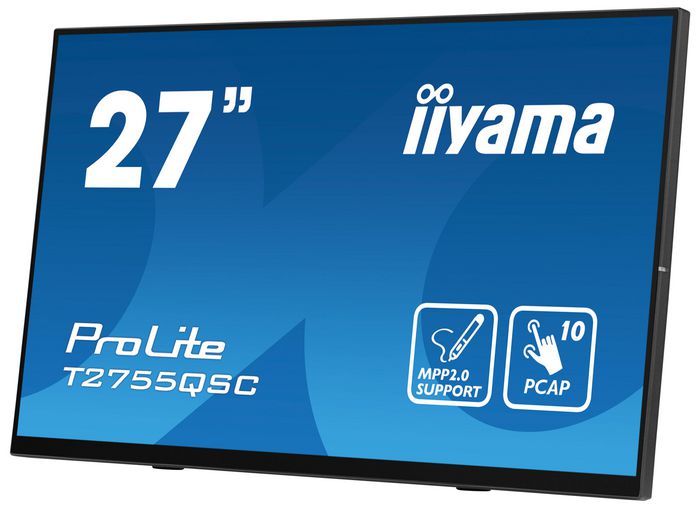 iiyama ProLite T2755QSC-B1 27'' Moniteur Tactile WQHD IPS