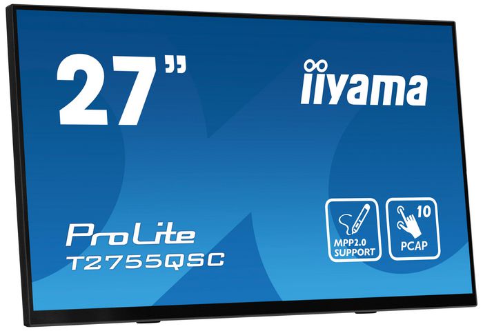 iiyama ProLite T2755QSC-B1 27'' Moniteur Tactile WQHD IPS