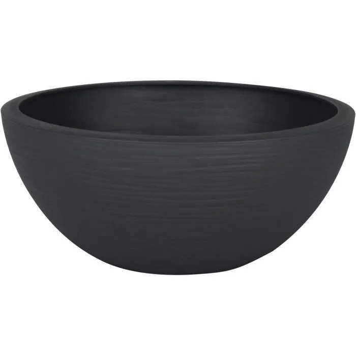 EDA Graphit Up Pot de culture vasque 3,3 L Ø 25 cm Gris Anthracite pour intérieur et extérieur - Bac, muret ou jardinière EDA Graphit Up Pot de culture vasque 3,3 L Ø 25 cm Gris Anthracite pour intérieur et extérieur - Bac, muret ou jardinière