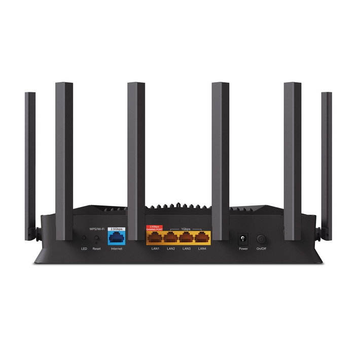 TP-Link Archer GE400 BE6500 Routeur Gaming Wi-Fi 7 Tri-Band 6.5 Gbps, 2 Puertos 2.5G, RGB, HomeShield