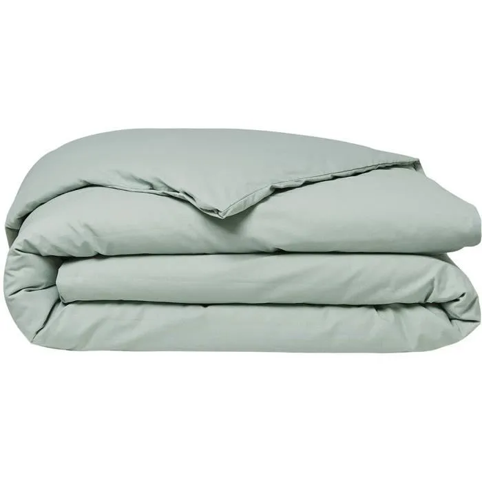 Today - Housse de couette Organic 220x240 cm en coton bio 57 fils - Certifications GOTS et Oeko-Tex - Pour lit 2 personnes Today - Housse de couette Organic 220x240 cm en coton bio 57 fils - Certifications GOTS et Oeko-Tex - Pour lit 2 personnes