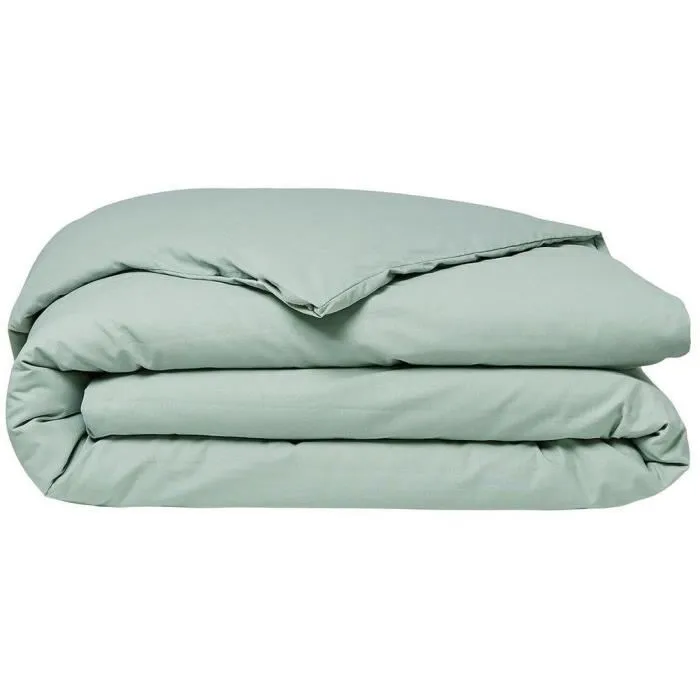 Today - Housse de couette Organic 220x240 cm en coton bio 57 fils - Certifications GOTS et Oeko-Tex - Pour lit 2 personnes Today - Housse de couette Organic 220x240 cm en coton bio 57 fils - Certifications GOTS et Oeko-Tex - Pour lit 2 personnes