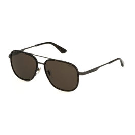 Police SPLL78-580627 Gafas de sol Marron