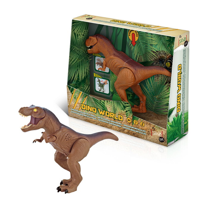 TACHAN T-Rex Articulé avec Lumières et Son - Dinosaure Robotisé et Réaliste - Jouet Éducatif et Interactif - À Partir de 3 Ans TACHAN T-Rex Articulé avec Lumières et Son - Dinosaure Robotisé et Réaliste - Jouet Éducatif et Interactif - À Partir de 3 Ans