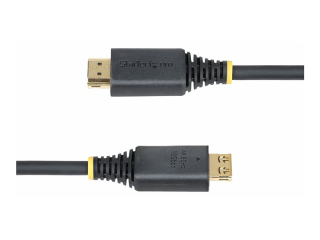 StarTech.com Câble HDMI 4K 60Hz 0.9 m Mâle-Mâle Noir HDCP 2.2 StarTech.com Câble HDMI 4K 60Hz 0.9 m Mâle-Mâle Noir HDCP 2.2