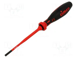 CIMCO Tournevis plat isolé slim 4x0,8 mm
