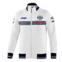 Sparco Sweat à Zip Martini-R Blanc L