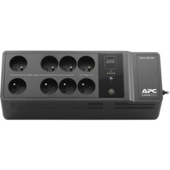 APC Back-UPS BE650G2-FR - Onduleur - 650VA - 400W - 8 Prises - Protection contre les Coupures - Noir APC Back-UPS BE650G2-FR - Onduleur - 650VA - 400W - 8 Prises - Protection contre les Coupures - Noir