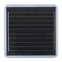 Lampe LED solaire extérieure rectangulaire pour jardin - 45W - Sensor crépusculaire - IP65 - Télédémarrage inclus