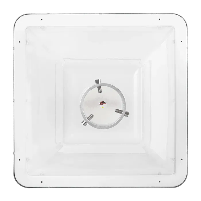 Lampe LED solaire extérieure rectangulaire pour jardin - 45W - Sensor crépusculaire - IP65 - Télédémarrage inclus