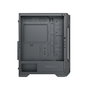 Keep Out XC-901 Caisse Ordinateur Gaming Noir SPCC Verre Trempé 4 Ventilateurs ARGB PWM USB-C