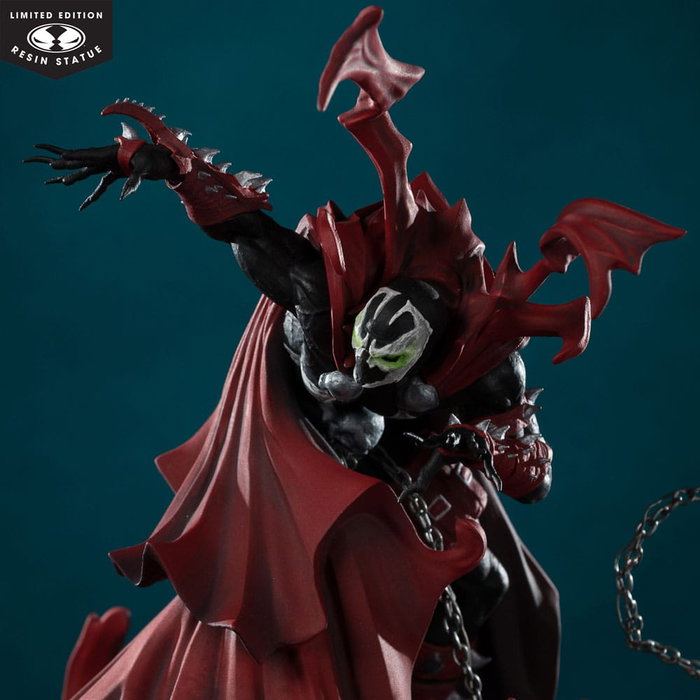 McFarlane Toys Statuette Spawn inspirée par l'art de Greg Capullo (Noir, Blanc et Rouge)