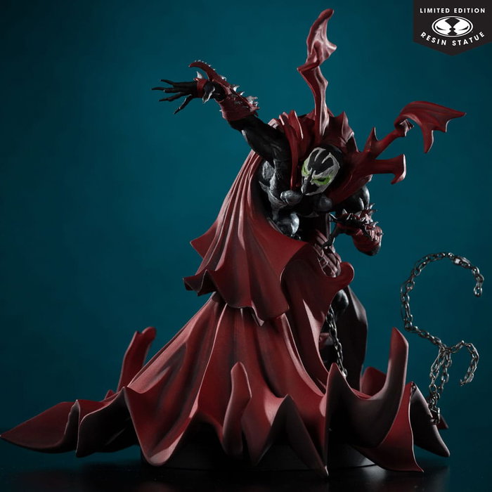 McFarlane Toys Statuette Spawn inspirée par l'art de Greg Capullo (Noir, Blanc et Rouge)