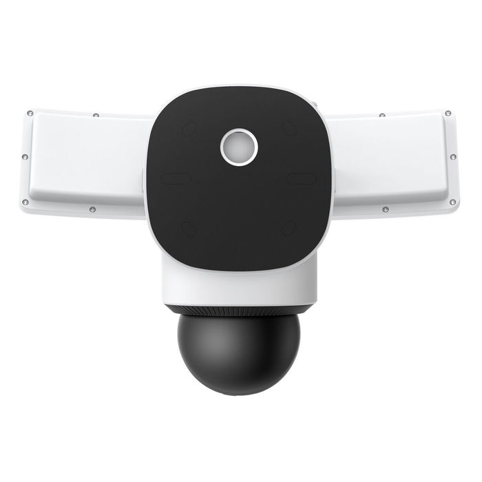 EUFY E340 - Projecteur LED de sécurité avec caméra IP - 2000 lm - Intérieur/Extérieur - Wi-Fi - Compatible Amazon Alexa - Vision nocturne - Format dôme - IP65