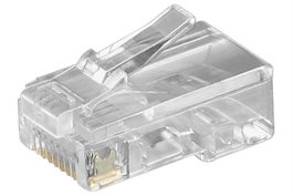 Lanview Connecteur RJ45 pour câble plat, 8 broches