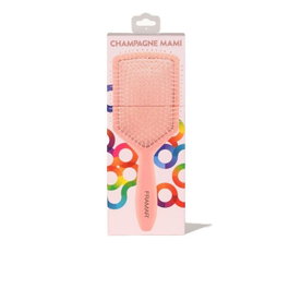 Framar - Brosse démêlante palette format large - Champagne Mami Édition Limitée - Démêlage doux pour cheveux humides ou secs et extensions