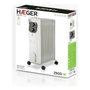 Haeger Radiateur à Huile OH011007A 2500 W Blanc (11 modules) inevitable