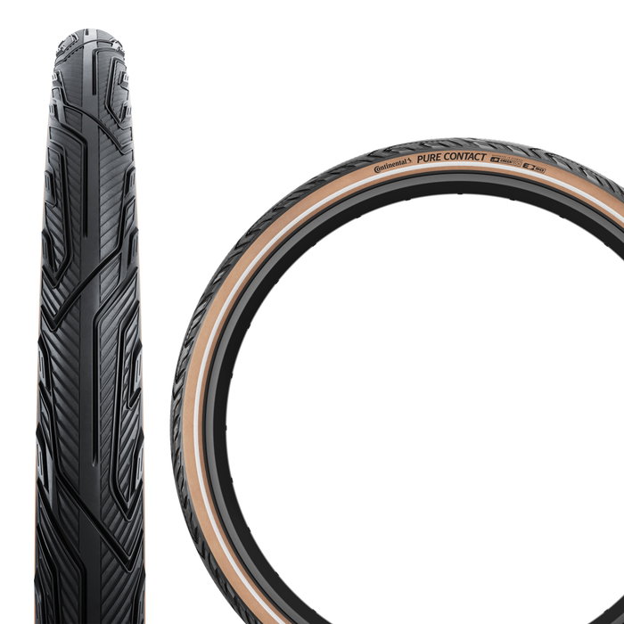 Continental Pure Contact 28x1.50 Pliable Réfléchissant