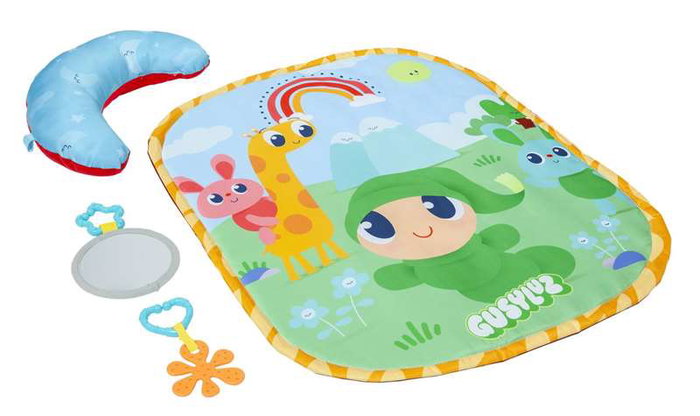 Molto - Tapis d'activités lumineux avec coussin pour bébé, multilingue (espagnol/anglais), 66x54x2 cm, dès la naissance