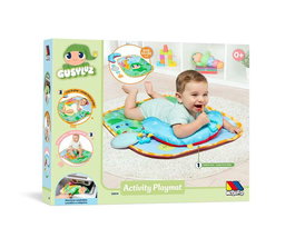 Molto - Tapis d'activités lumineux avec coussin pour bébé, multilingue (espagnol/anglais), 66x54x2 cm, dès la naissance