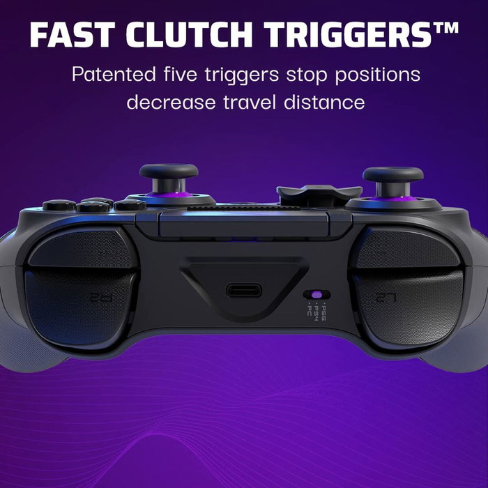 PDP Manette sans fil hybride Victrix Pro pour PS5 - Noir