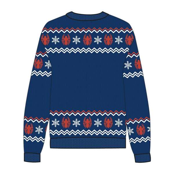 Cerdá Pull à motifs de Noël Spiderman pour enfant, taille 3 ans